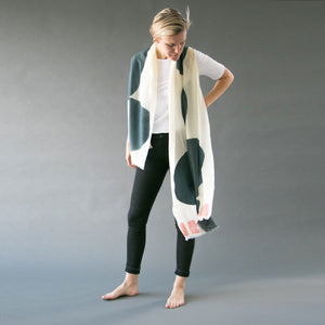 Cashmere & merino | Boulder scarf - PilgrimWaters | designer & makers