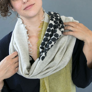 Cashmere scarf | Field - PilgrimWaters | designer & makers