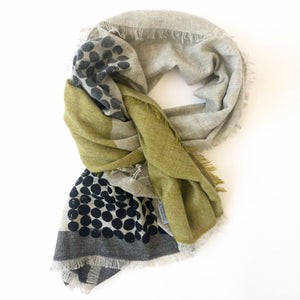 Cashmere scarf | Field - PilgrimWaters | designer & makers