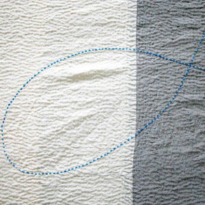 Throw Dove | silk & cotton - PilgrimWaters | designer & makers