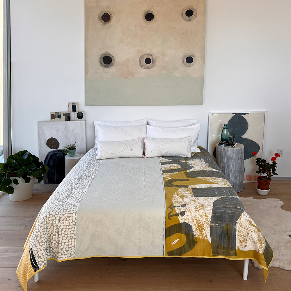 Queen Cups Quilt - PilgrimWaters | designer & makers