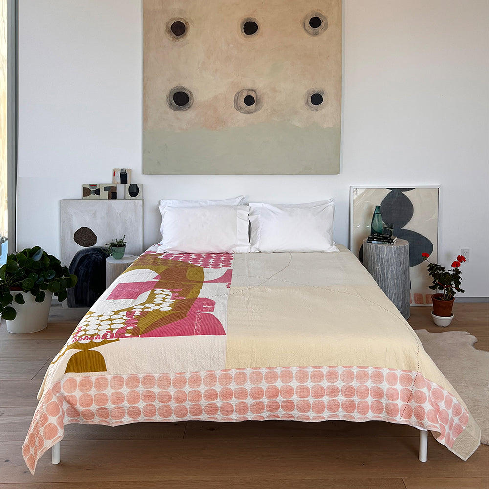 Queen Sari Quilt - PilgrimWaters | designer & makers