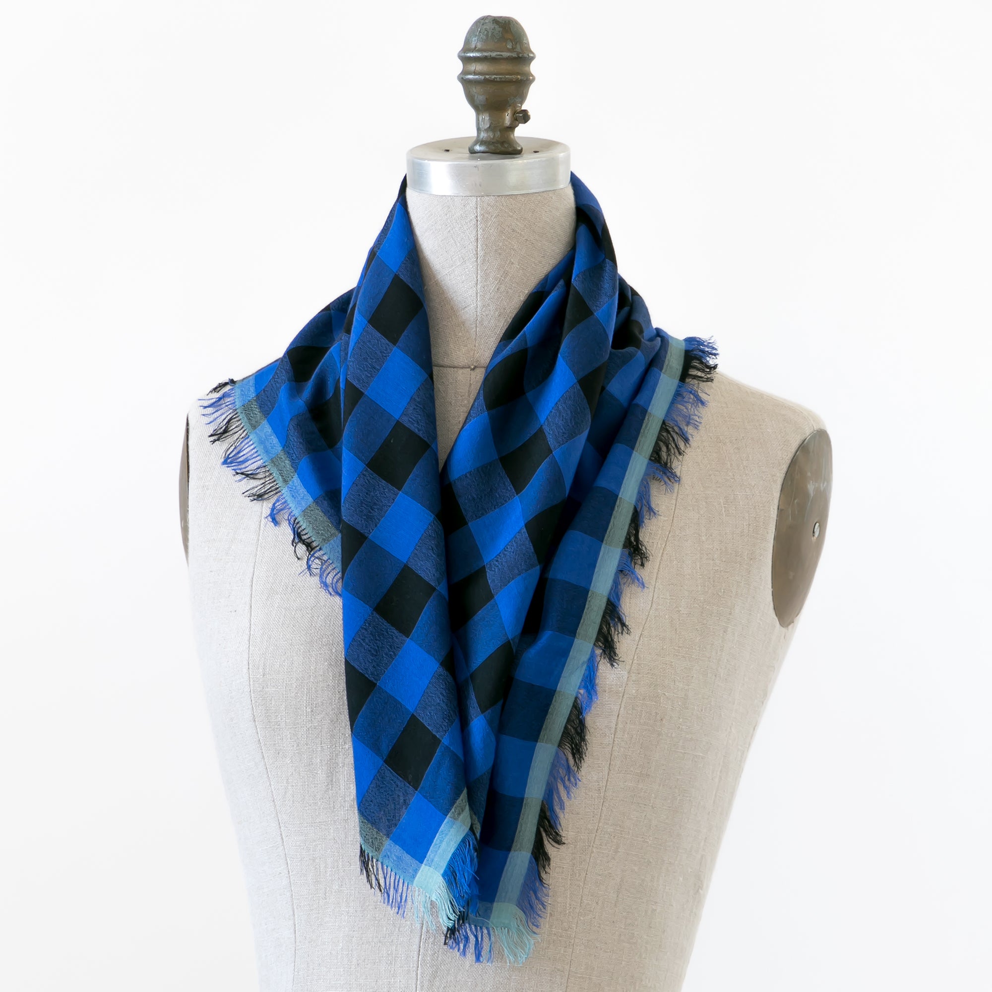 Wool Silk neck scarf