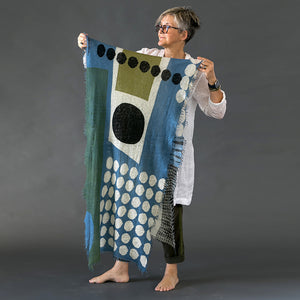 100% Cashmere Scarf - Banjo Haze - PilgrimWaters | designer & makers