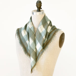 Printed Wool Silk Neckerchief - Littles