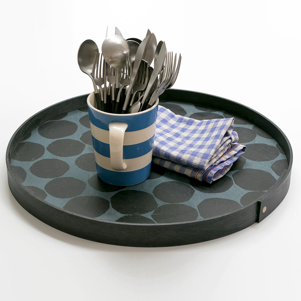 Storm Round tray - PilgrimWaters | designer & makers