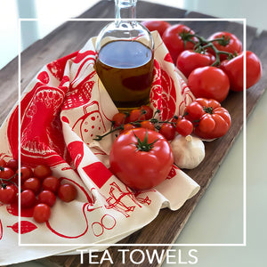 Tea towels 100% cotton made in the USA
