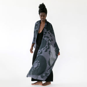 Cashmere & merino | Bloom scarves - PilgrimWaters | designer & makers