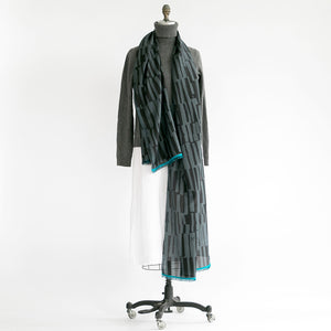 Cotton Silk midi | scarves - PilgrimWaters | designer & makers