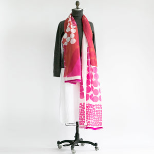 Cotton Silk midi | scarves - PilgrimWaters | designer & makers