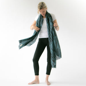 Cotton silk large | Scout scarf - PilgrimWaters | designer & makers