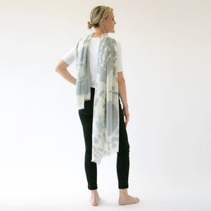 Cashmere & merino | Bloom scarves - PilgrimWaters | designer & makers