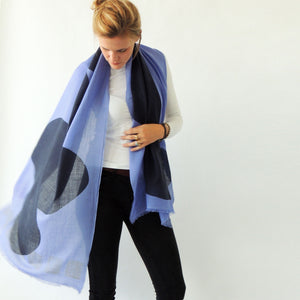 Cashmere & merino | Boulder scarf - PilgrimWaters | designer & makers