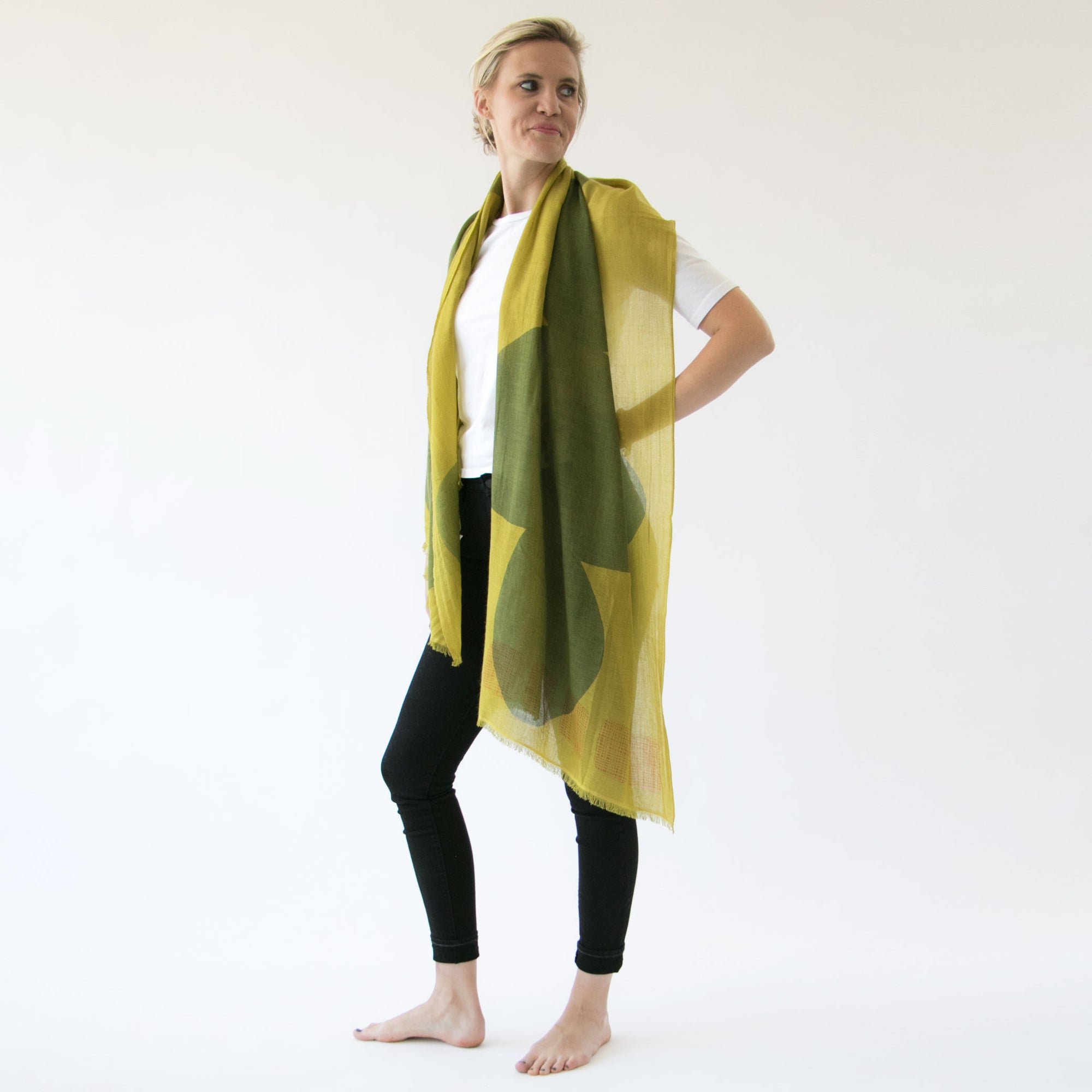 Cashmere & merino | Boulder scarf - PilgrimWaters | designer & makers