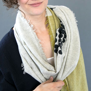 Cashmere scarf | Field - PilgrimWaters | designer & makers