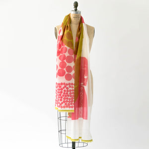 Cotton Silk midi | scarves - PilgrimWaters | designer & makers