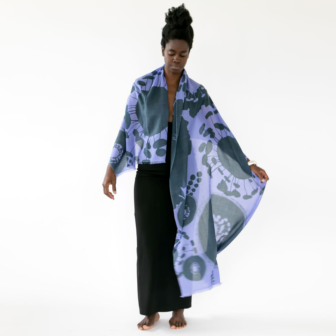 Cashmere & merino | Bloom scarves - PilgrimWaters | designer & makers