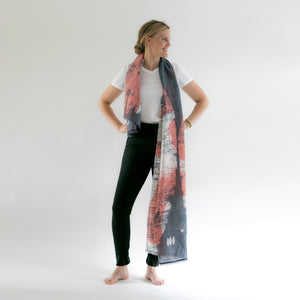 Cotton Silk midi | scarves - PilgrimWaters | designer & makers