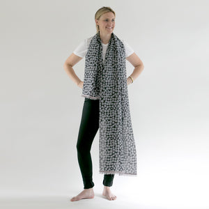 Cotton Silk midi scarf PilgrimWaters | designer & makers made in India